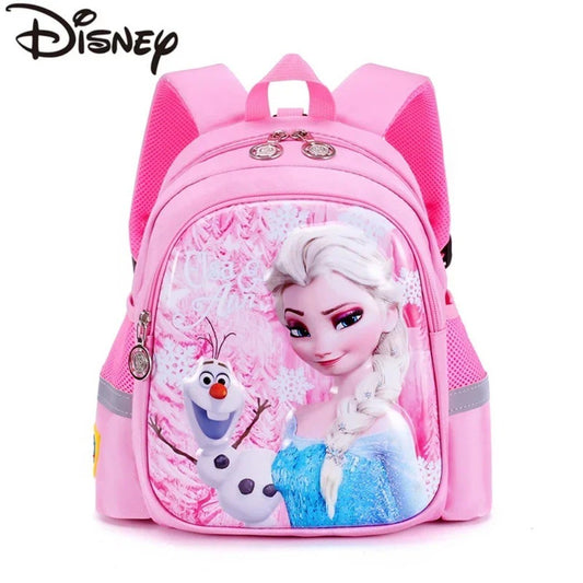 Disney Frozen 2 Elsa Princess Cartoon Kindergarten School Bag Fashion Kids Girls Travel Double Shoulder Backpack Toddler Luggage