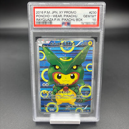 DIY 2016 P.M. JPN.XY PROMO PIKACHU Versão Coleção Cartão 10 Pontos Classificação Cartão PIKACHU CAIXA ESPECIAL Anime Jogo Cartão Presente Brinquedo