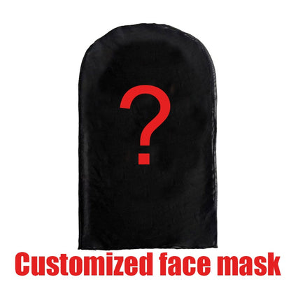 2026 Halloween Cosplay Headwear Fashion Hip Hop Hood Hat Headgear 3D Full Face Mask Elastic Mesh Celebrity Face Mask for Party