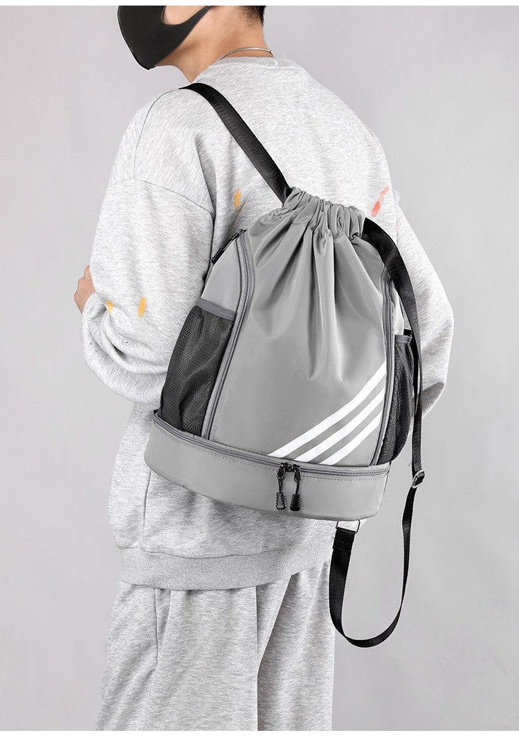 Mochila Esportiva de Basquete para Viagem, Mochila Masculina Feminina à Prova d'Água para Academia, Bolsa Esportiva, Bolsa de Basquete, Mochila para Caminhada e Escalada