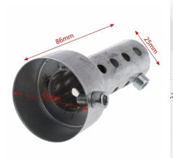 CENJITION 42mm 45mm 48mm Motorcycle Exhaust DB Killer Noise Sound Eliminator Adjustable Muffler Can