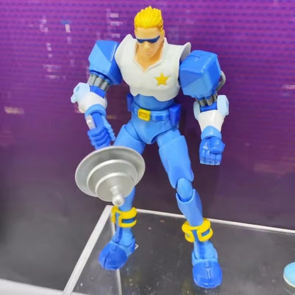 52toys Captain Commando 1/18 Figure Mack The Knife Ginzu The Ninja Baby Head Arcade Game Action Doll Toy Birthday Gifts Hot