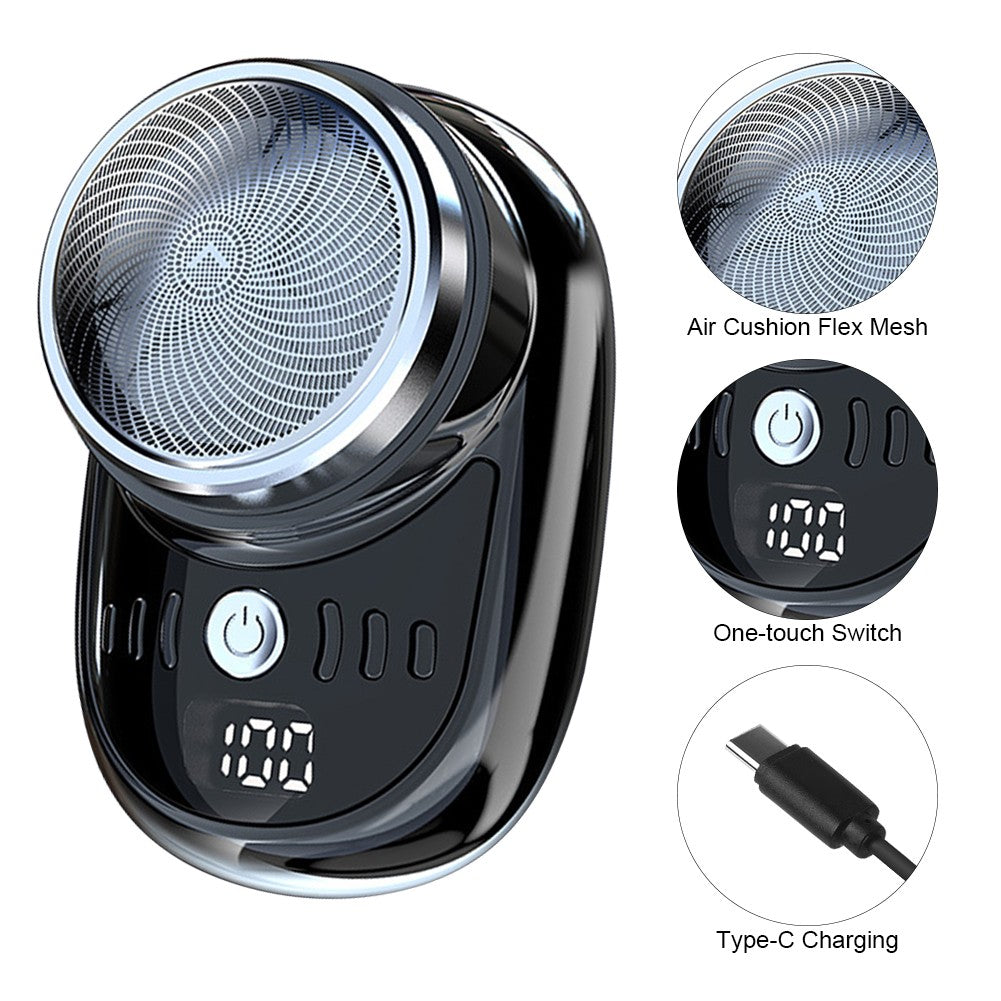 1/2PCS Mini Electric Travel Shaver For Men Pocket Size USB Charging Portable Painless Cordless Trimmer Knive Face Beard Razor  ?