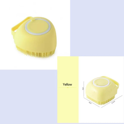 Multifunctional Bath Massage Brush for Dogs And Cats Soft Safety Silicone Puppy Grooming Tool Big Dog Cat Pet Accessories