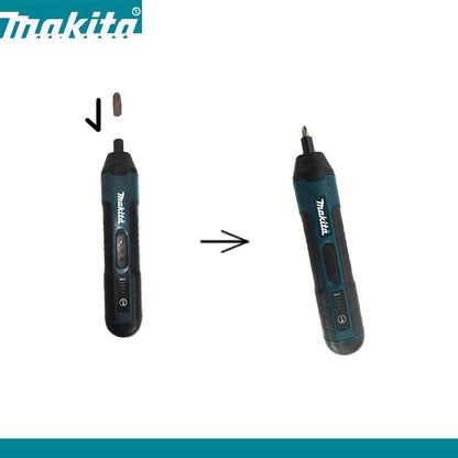 Furadeira/Parafusadeira Elétrica Sem Fio Makita - Furadeira Elétrica Recarregável de 1300 mAh Ferramenta de Desmontagem Multifuncional