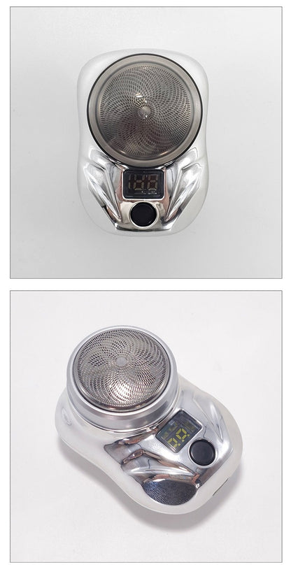 OLOEY Portable Electric Shaver for Men Rechargeable Travel Razor Waterproof Beard Trimmer