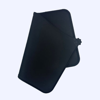 Tapete de Silicone Antiderrapante para Comida de Animais de Estimação Tapete Impermeável para Tigela de Cães Gatos Comedouro de Água Antiderramamento Proteção de Chão de Inverno
