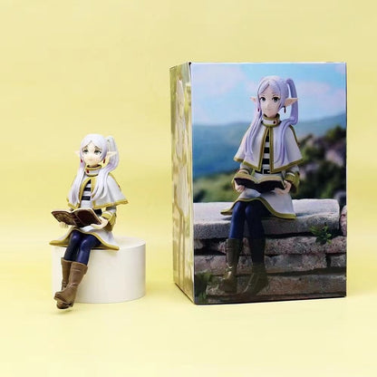 14cm Noodle Stopper Sousou no Frieren Anime Figura de Menina Frieren Além do Fim da Jornada Action Figure Brinquedos de Modelo Colecionáveis