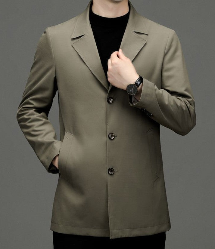 Long Male Blazer Plus Big Size Single Breasted Coat Oversize Menswear Fashionable Men's Suit Jackets New in Classic Casual 2025
