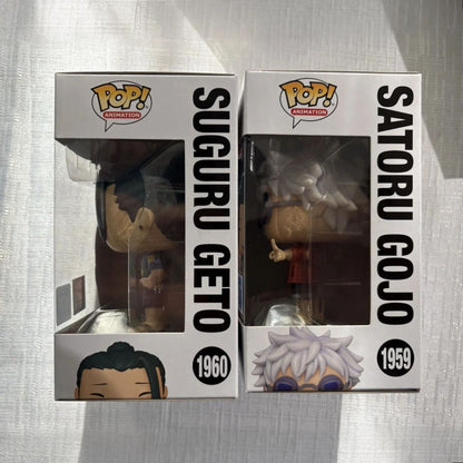 Jujutsu Kaisen Figure Satoru Gojo Suguru Geto Funko Pop Figurine 2025 Anime Expo Summer Day Limited Edition Model Toy Gift