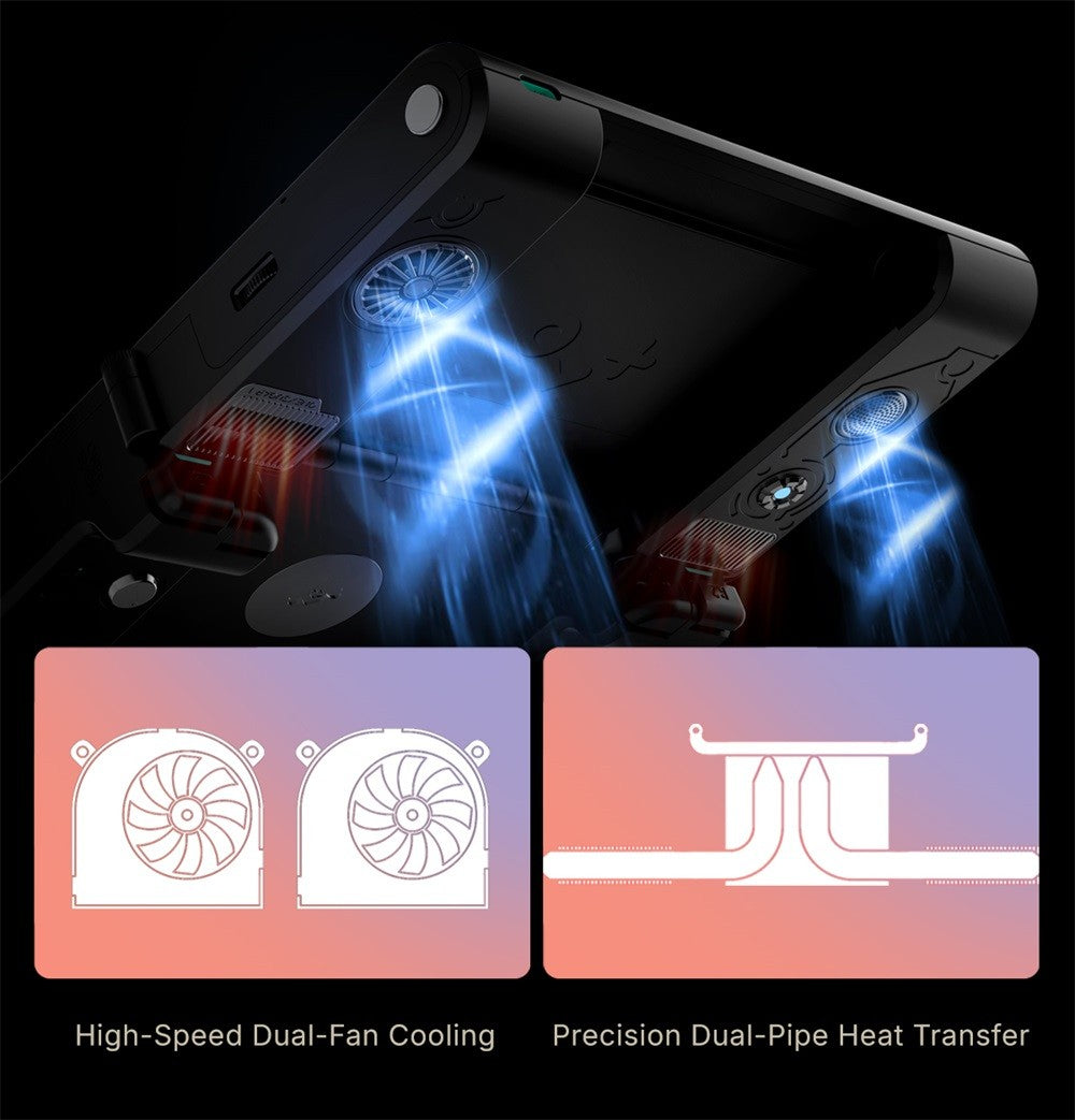 OneXugar SUGAR 1 Foldable Dual OLED Handheld Game Console Android 14 Snapdragon G3 Gen3 16GB 512GB Portable Gaming Handheld