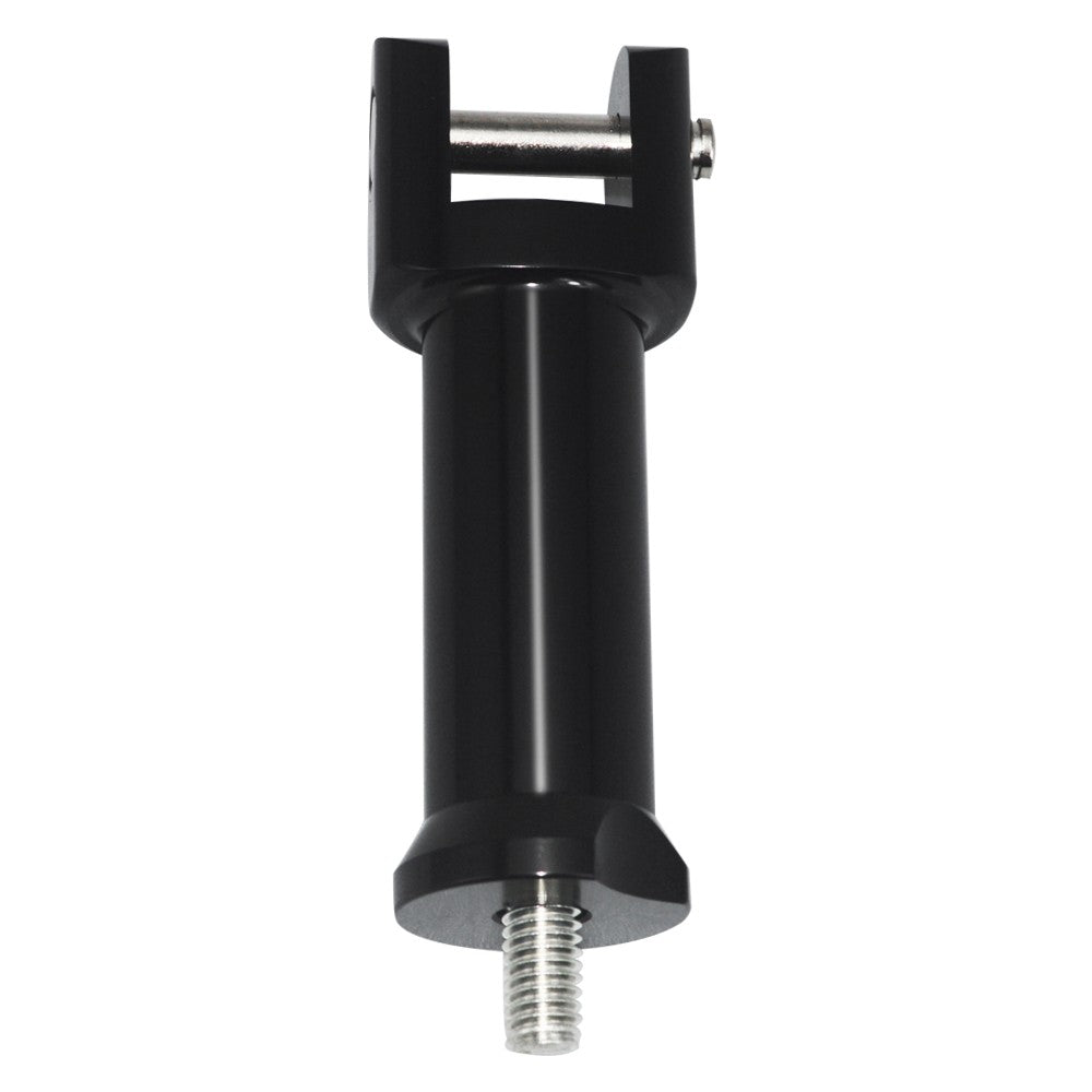 Suportes de Pedaleira Traseira Clevis para Motocicleta Harley Davidson Softail 2018-2025 (Preto Brilhante) Kit de Suporte de Pedaleira do Passageiro