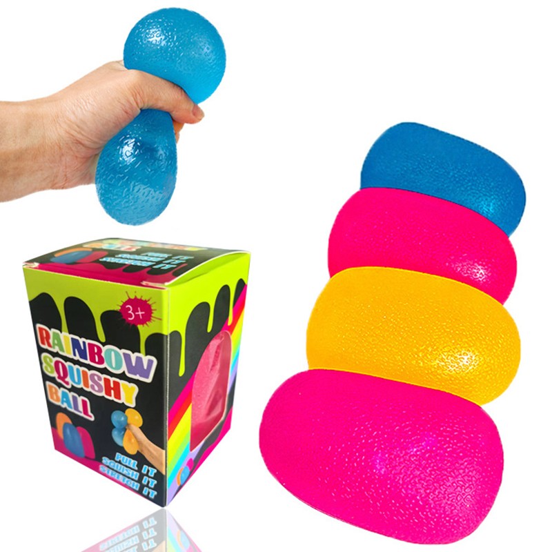 Squishy Candy Balls Autism Sensory Toys Stress & Anxiety Relief Toys Soft,Skin Friendly,Durable Party Favors for Adult Kids Gift