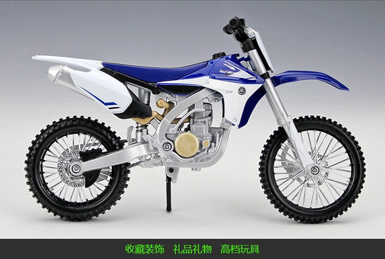 Maisto 1:12 Yamaha YZ450F Veículos Fundidos Colecionáveis Hobbies Motocicleta Modelo Brinquedos