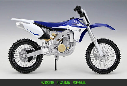 Maisto 1:12 Yamaha YZ450F Veículos Fundidos Colecionáveis Hobbies Motocicleta Modelo Brinquedos