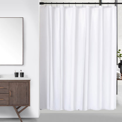 Clear Shower Curtain PEVA Transparent Bathroom Liner Waterproof 180x200CM Bath Curtains Bathroom Mould Proof Curtains with Hooks