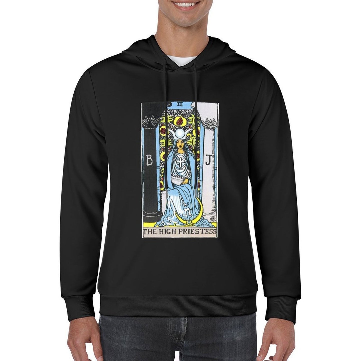 High Priestess Tarot Hoodie mens designer clothes men's sweat-shirt set blouse men's autumn clothes new in hoodies