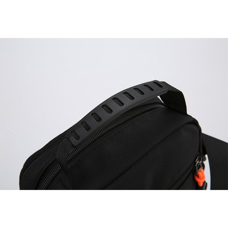 Men's crossbody bag with adjustable shoulder straps, multifunctional single shoulder bag for daily commuting, casual outdoor bag