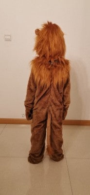 Boys Girls Wizard Lion King Costume Baby Kids Child Animal Birthday Party Halloween Cosplay Costumes Role Play Jumpsuit