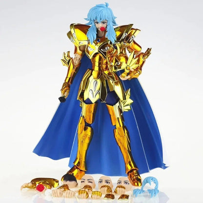 EM ESTOQUE CS Modelo Saint Seiya Myth Cloth EX Sagitário Aiolos/Capricórnio Shura/Gêmeos Saga/Libra Dohko Boneco de Ação