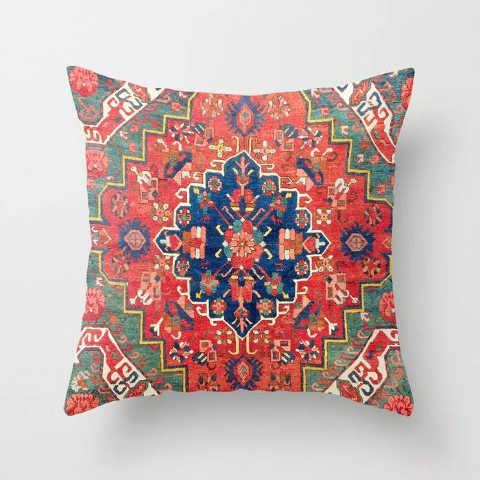Nordic Pillow Case Moroccan Style Pillow Indian Bohemian Luxury Living Room Bedroom Cushion Cover Lumbar Pillowslip Home Decor