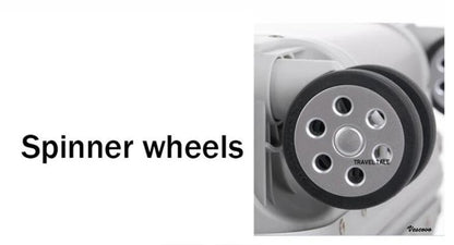 Bunnyfly 18/20-Inch Aluminum Alloy Magnesium Modern Carry-On Luggage Air Approval Aluminum Trolley Portable Cabin Size Suitcase