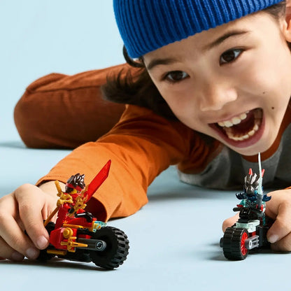 LEGO Phantom Ninja 71838 Perseguição de Moto do Kai Brinquedo de Bloco de Montar Quebra-Cabeça Presente