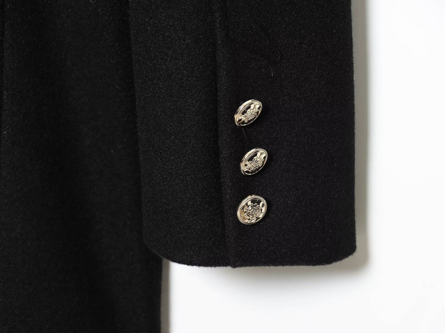 TFMLN 2025 Autumn Winter Women New Lapel Woolen Jacket Fashion Slim Fit Long Sleeved Double Breasted Ladies Casual Overcoat