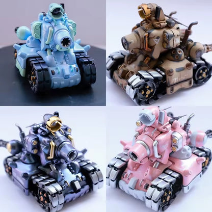 Novo 1/35 Jogo de Computador Metal Slug Tanque Batalha Cena Heróis Inimigo Cativo Mini Pintado Bonito Coleção Montar Brinquedos de Modelo