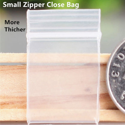 100pcs One Side Clear Laser Shiny Aluminum Foil Zip Lock Bags  Reflective Holographic Self-sealing Pouch for Fashion Accessories