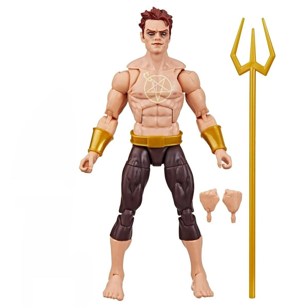 Marvel Legends Strange Tales Blackheart Bloodstorm Daimon Hellstorm Voodoo Wolverine MoonKnight Lilith Dracula Boneco de Ação 6"
