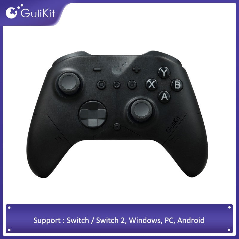 GuliKit ES Pro E-Sports Controller for Nintendo Switch 1/ 2, PC, Windows, Android Wake-up with TMR Joystick