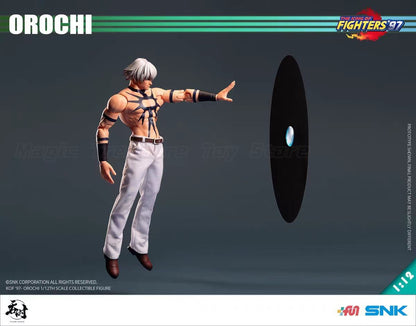 ?Pré-venda?Tunshi Studio TS-015 THE KING OF FIGHTERS '97 Orochi Sun God SNK Autorizado Genuíno Boneco de Ação 1/12 Modelo Brinquedo