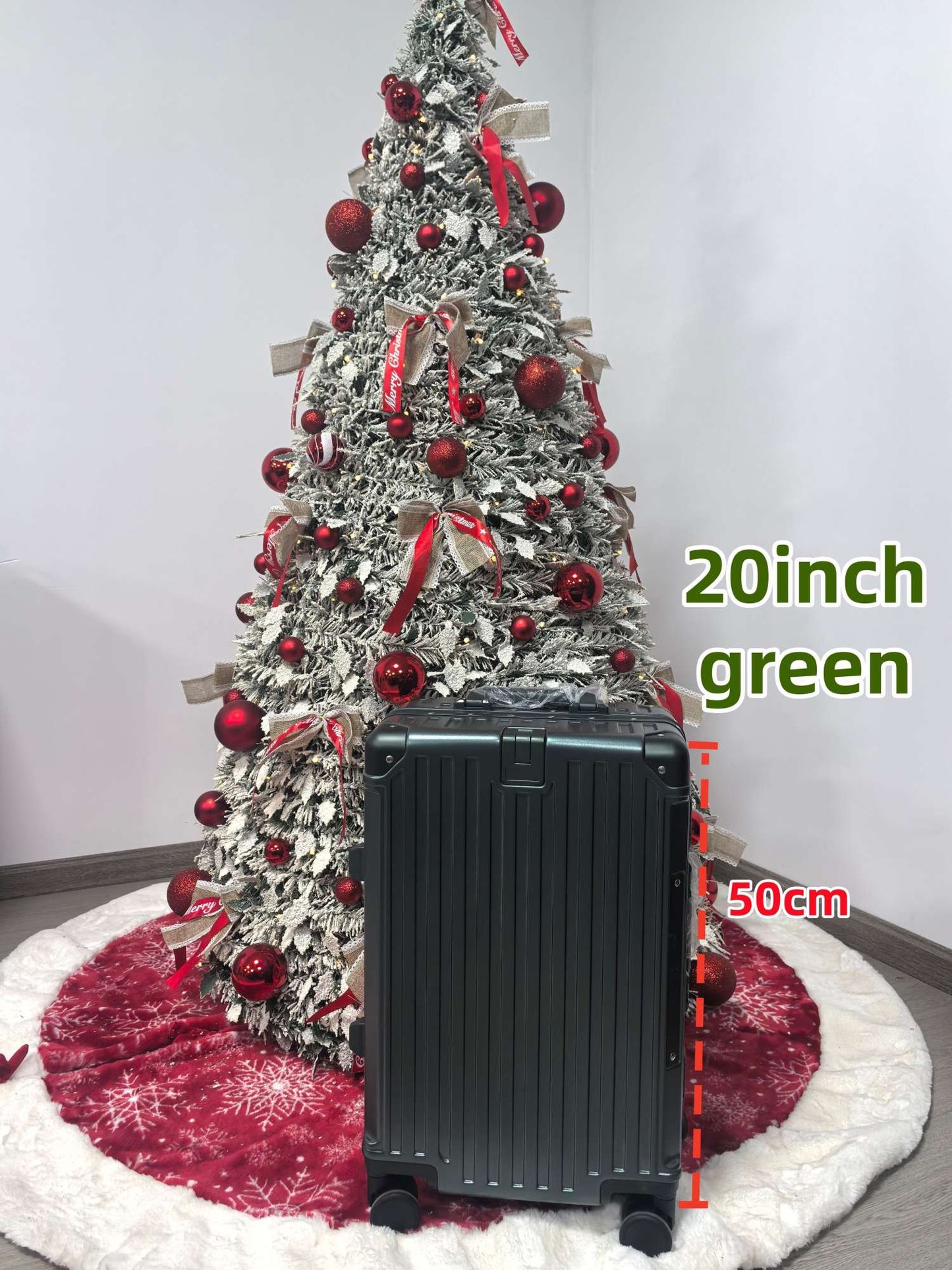 Luxury Suitcase High Quality Upgrade Thicken PC Material Rolling Luggage Aluminum Frame 20/24/26/28/30inch Travel Trolley Bags