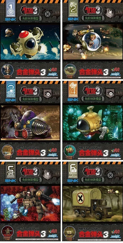 ?EM ESTOQUE?XIN SHI Modelo de Montagem Metal Slug X 2 SV-001 SV001 SLUGFLYER NOP-03 LANDSEEK T-2B SHOE Bonecos de Ação