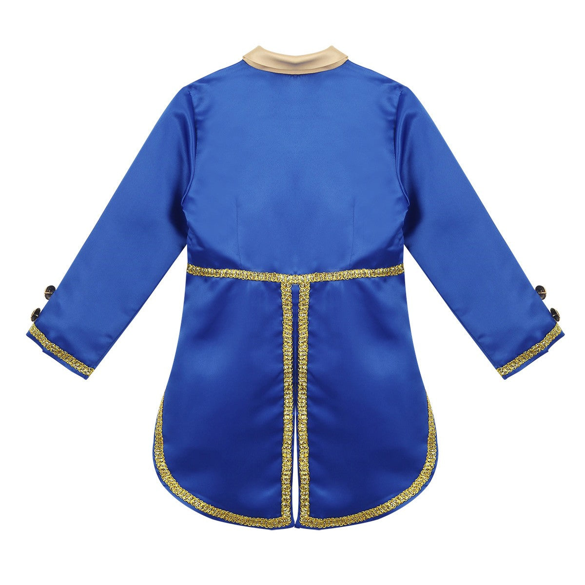 Boys Girls Prince Tuxedo Jacket Turn-Down Collar Coat Halloween Masquerade Theme Party Cosplay Costume Birthday Party Tailcoat