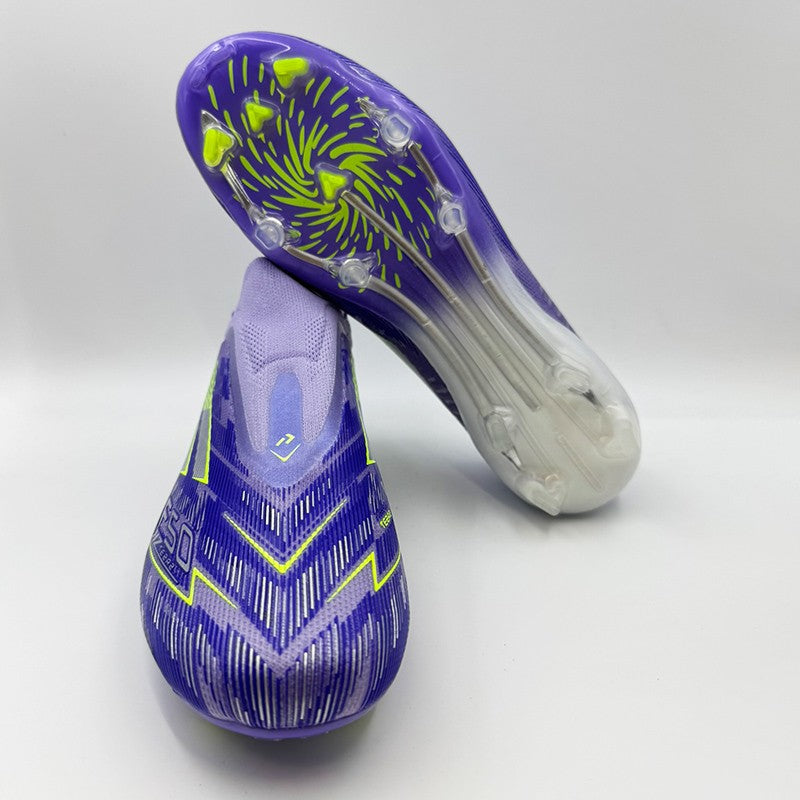 Men Fast Soccer Shoes Society Cleats Professional Outdoor Football Field Boots Grass Training Football Shoes Long Spikes Sneaker