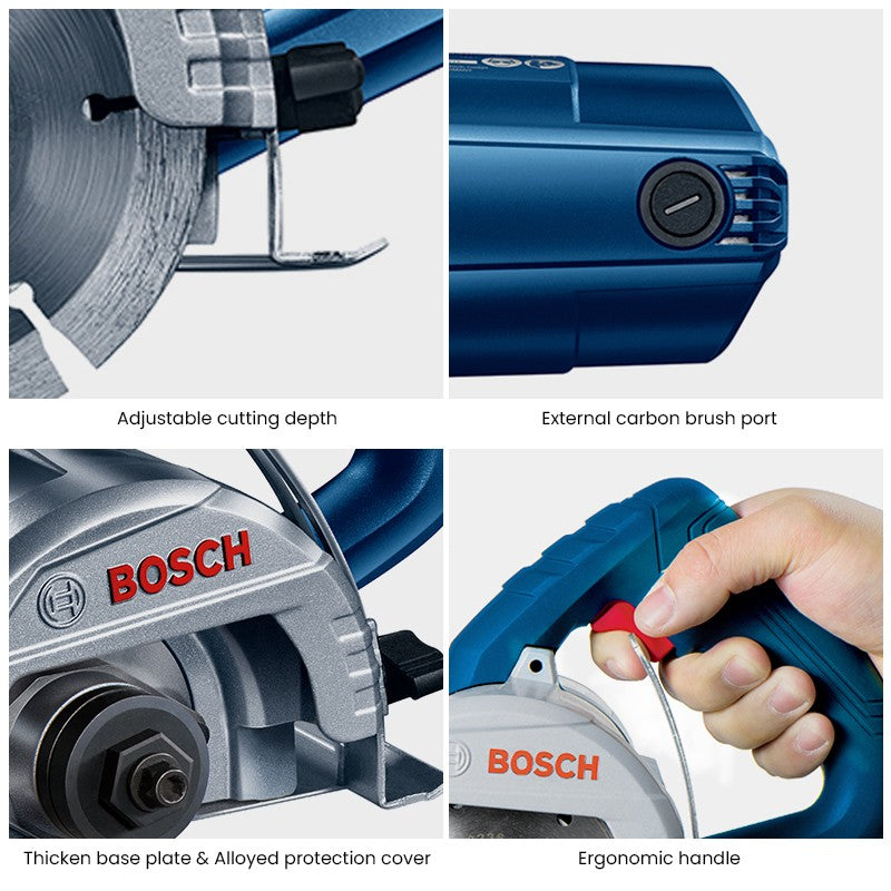 Serra de Mármore Bosch GDC 140 GDM 13-34 Profissional Serra Circular Elétrica Portátil Fabricação Precisa Sem Costura