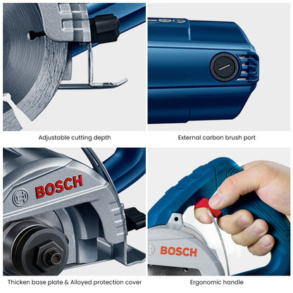 Serra de Mármore Bosch GDC 140 GDM 13-34 Profissional Serra Circular Elétrica Portátil Fabricação Precisa Sem Costura