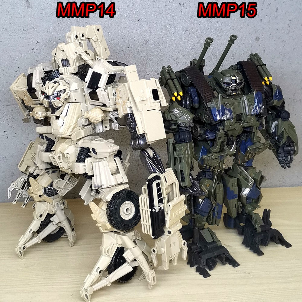 Bonecrusher Transformers Brinquedos MMP14 Brawl Black Apple MMP15 MPM14 MPM15 Tanque de Carro Figura de Ação Robô Deformação Modelo Anime