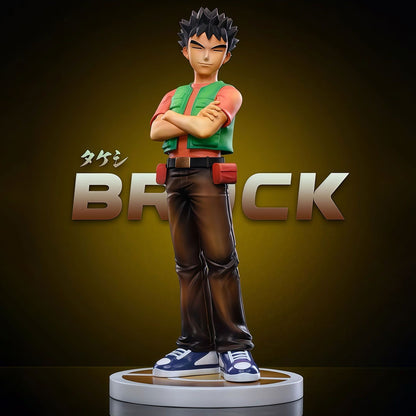 18cm Ash Ketchum Figura Misty Figuras Brock Boneco Pvc Estátua Gk Anime Modelo Boneca Coleção Decoração Brinquedos de Halloween