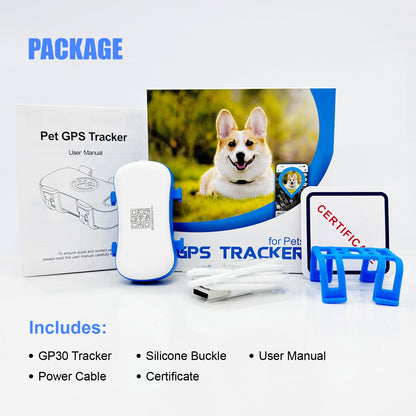 Rastreador GPS 4G para Cães e Gatos - Localizador Inteligente à Prova d'Água com Aplicativo, Rastreamento em Tempo Real e Busca por Luz/Som com Assinatura
