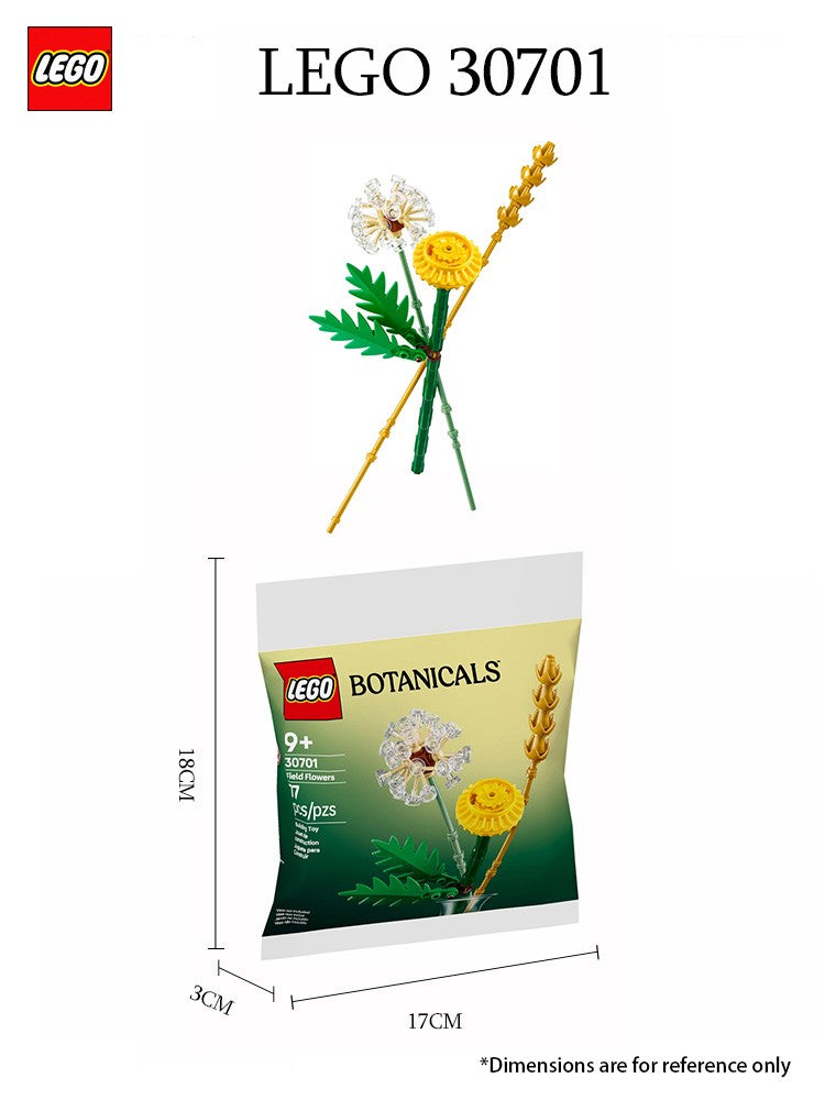 Lego 30701 Pacote de Construção de Brinquedos da Série Planta de Flores Silvestres Frescas para o Dia das Crianças