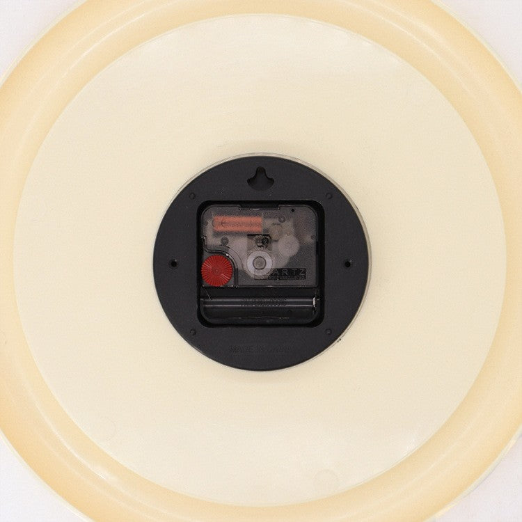 New Wall Mounted Clock Stand Creamy Style Clocks Home Decoration Desktop Silent Wall Decororation Home Decor Items Wall Clock