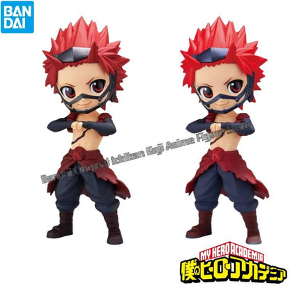 Bandai Em Estoque Caixa Original My Hero Academia Kirishima Eijiro Qposket Personagens de Anime Modelo Original Garage Kit Action Figure