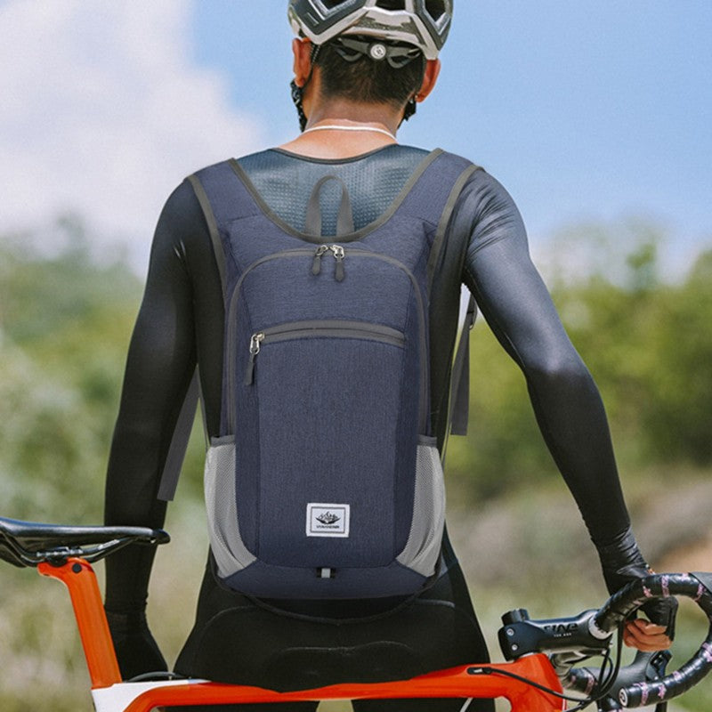 Mochila Dobrável para Acampamento Caminhada Ultraleve Dobrável Bolsa de Viagem Dia a Dia Mochila Esportiva para Montanhismo ao Ar Livre para Homens Mulheres
