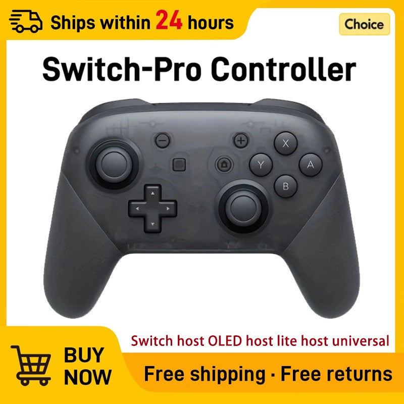 Wireless Bluetooth Gamepad Controller with Wake Function Joystick 6-Axis Gyro HD Vibration for Switch Game Console