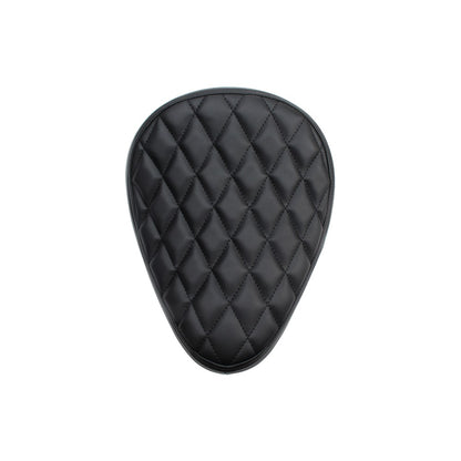 1 CONJUNTO Banco Solo de Couro Retrô para Moto com Suporte de Mola de 3" para Harley Custom Chopper Sportster Bobber Honda Yamaha Kawasaki