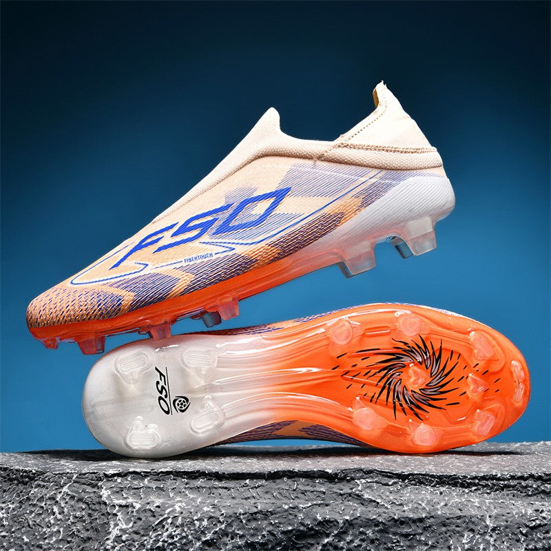 New Men Football Boots Non-Slip High-quality Soccer Shoes Grass Cleats High-top Futsal Sneakers Match Indoor Hot-selling Outdoor