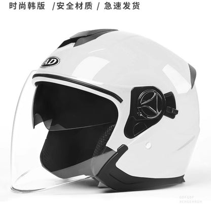 GB Certified Electric Car Helmet Ladies Winter Warm Battery Car Helmet Four Seasons General Motorcycle Half Helmet Male